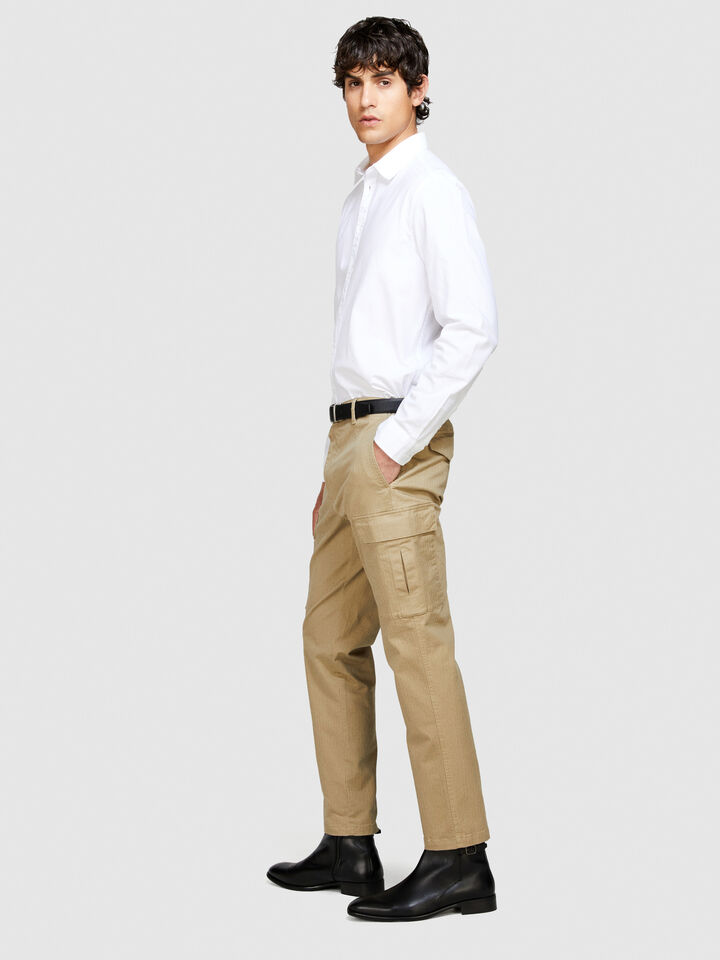 Oxford shirt - men's slim fit shirts - White | Sisley image number 2